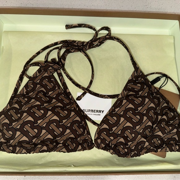 💎🌸Bridle Brown Burberry Bikini🌸💎 - Picture 2 of 6